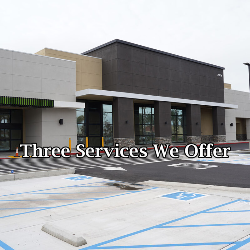 Three Services We Offer Title Picture